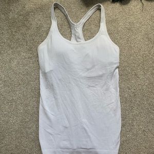 Lululemon white athletic tank